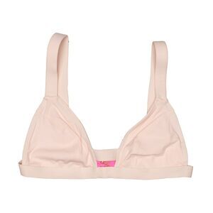 Sun Kitten Triangle Bikini Top Nude Size S 2032